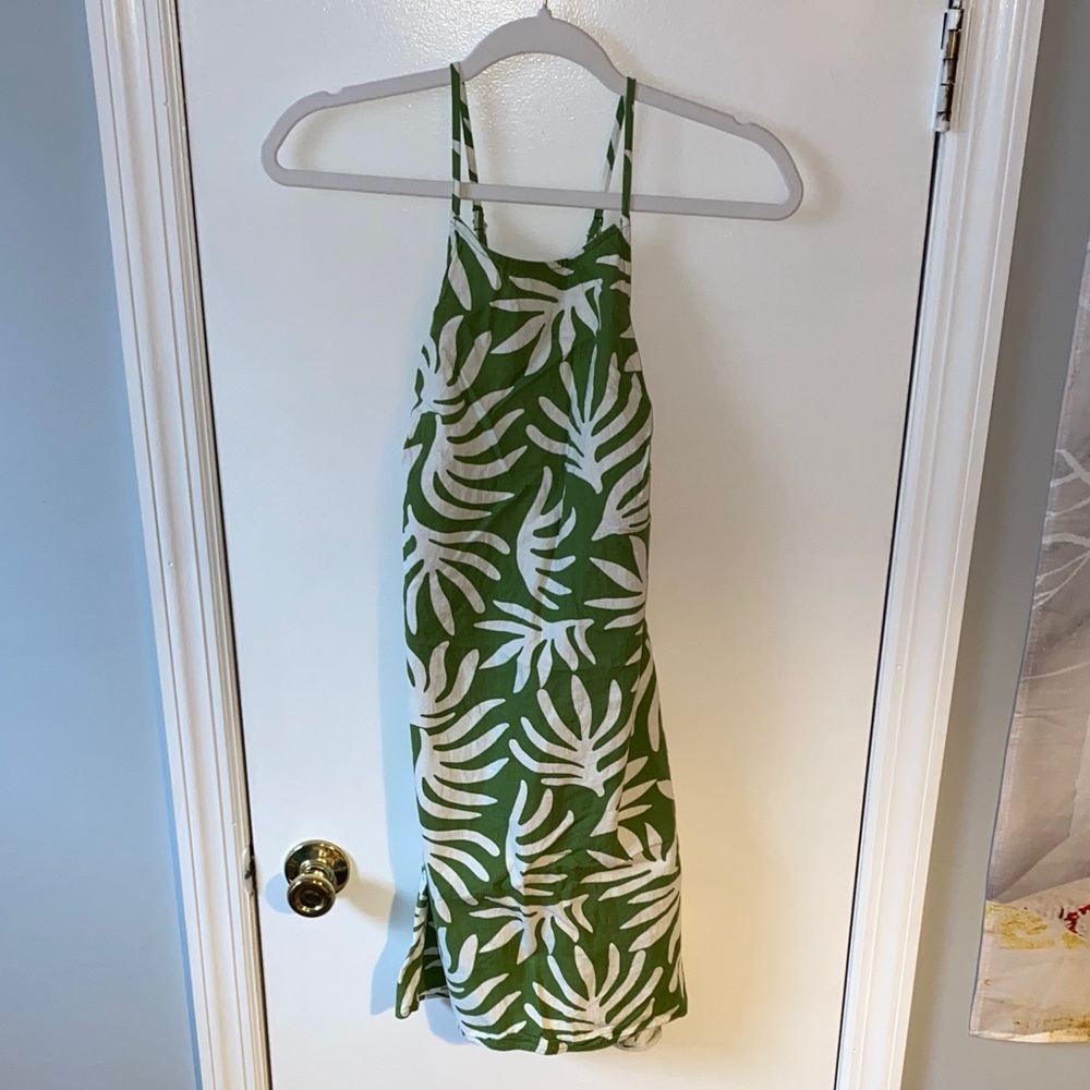 Leaf Pattern Dress